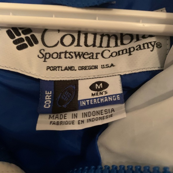 Columbia men’s interchange windbreaker jacket - Picture 3 of 11